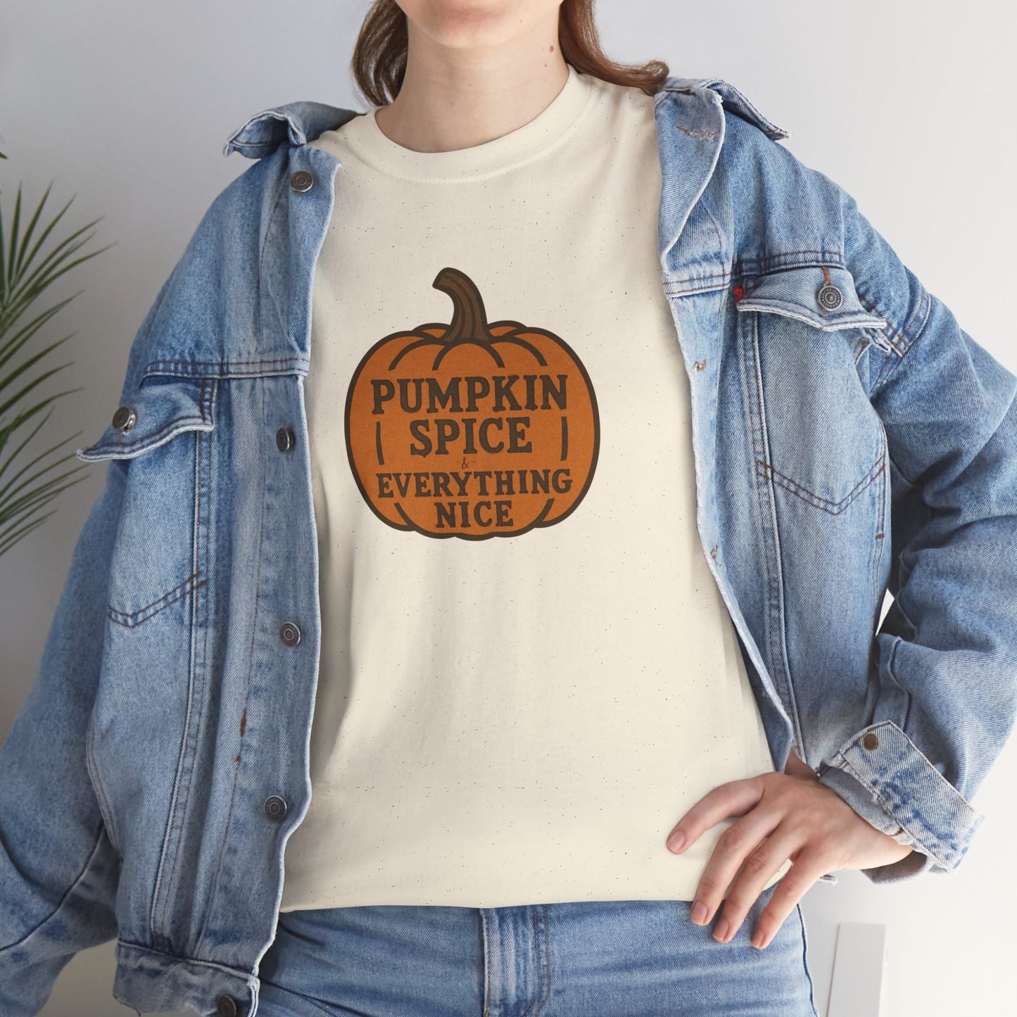 Pumpkin Spice Tee — "Pumpkin Spice Everything Nice" Fall Graphic T-Shirt