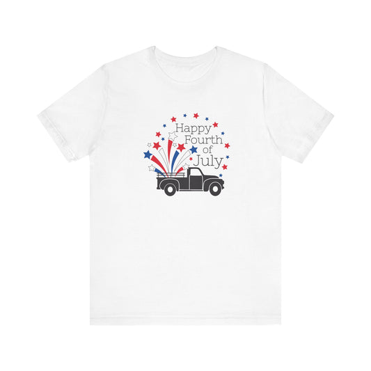 Happy Fourth of July Unisex Jersey Tee