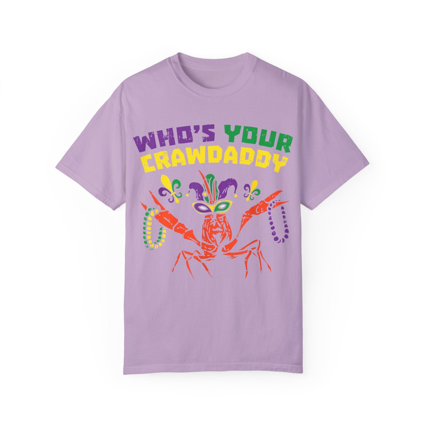 Mardi Gras Unisex T-Shirt - 'Who's Your Crawdaddy?' Design