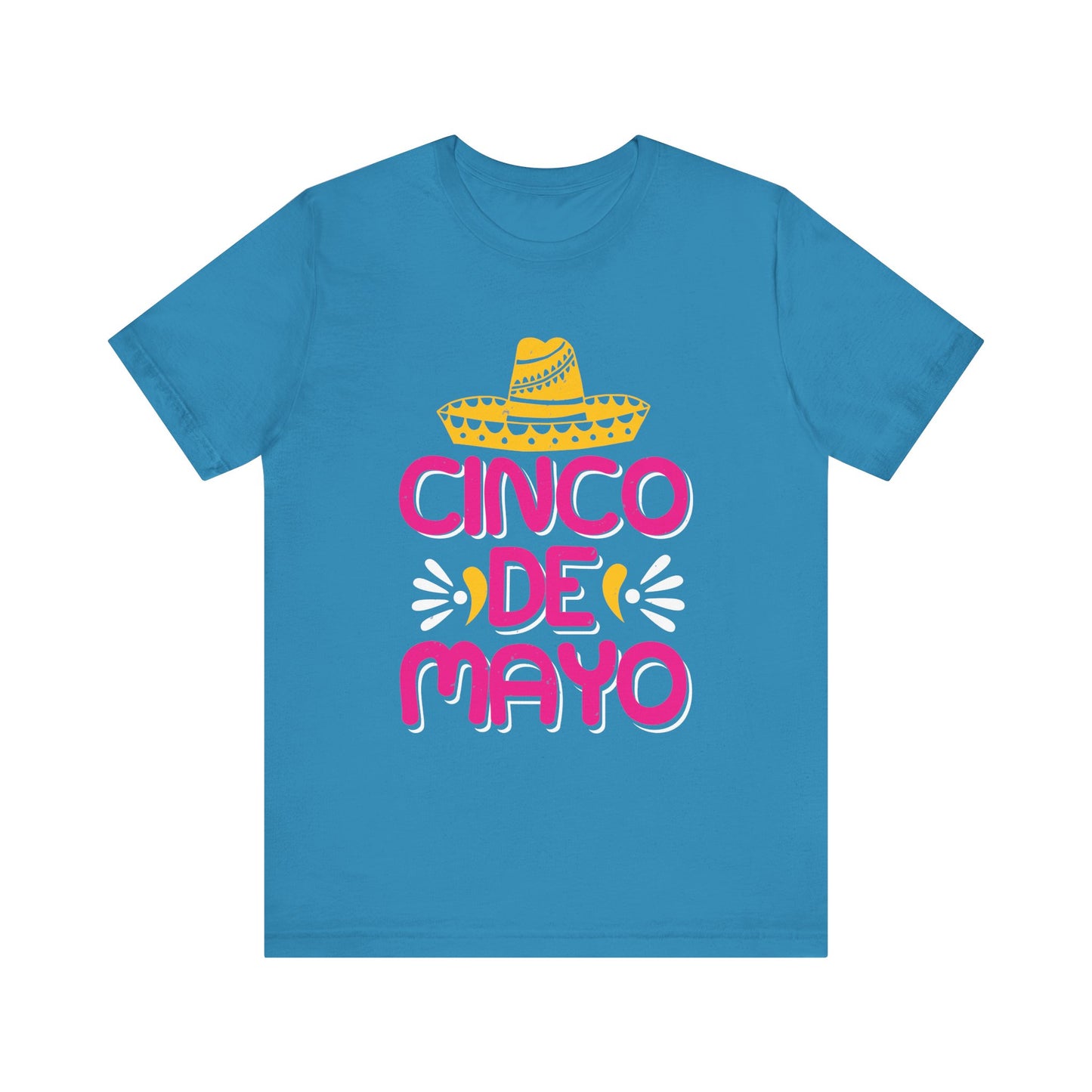 Cinco de Mayo Unisex Jersey Tee - Vibrant Celebration Shirt