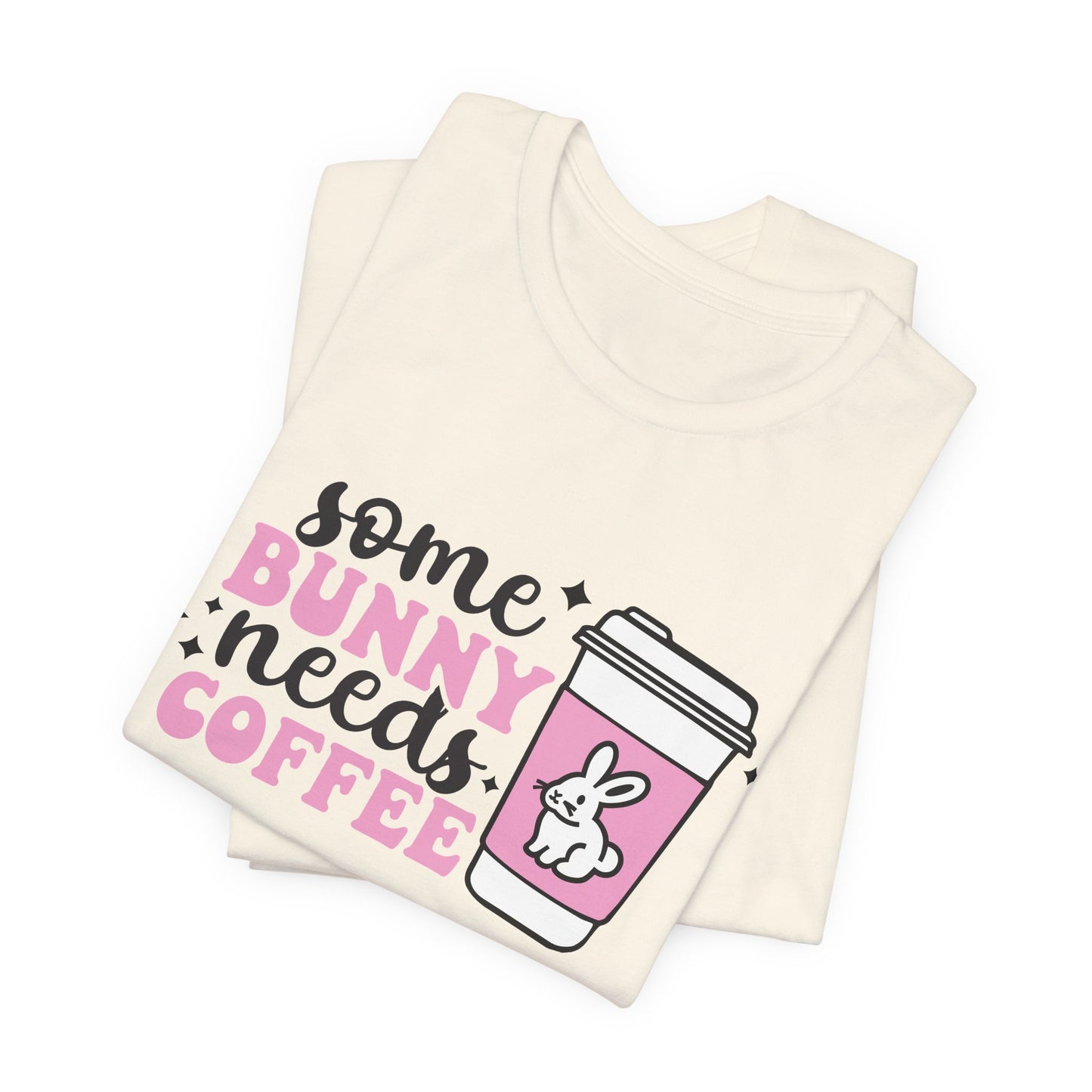 Funny Bunny Coffee Unisex Tee - Perfect Spring Gift