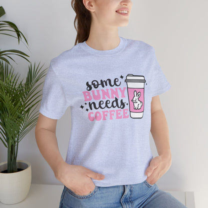 Funny Bunny Coffee Unisex Tee - Perfect Spring Gift