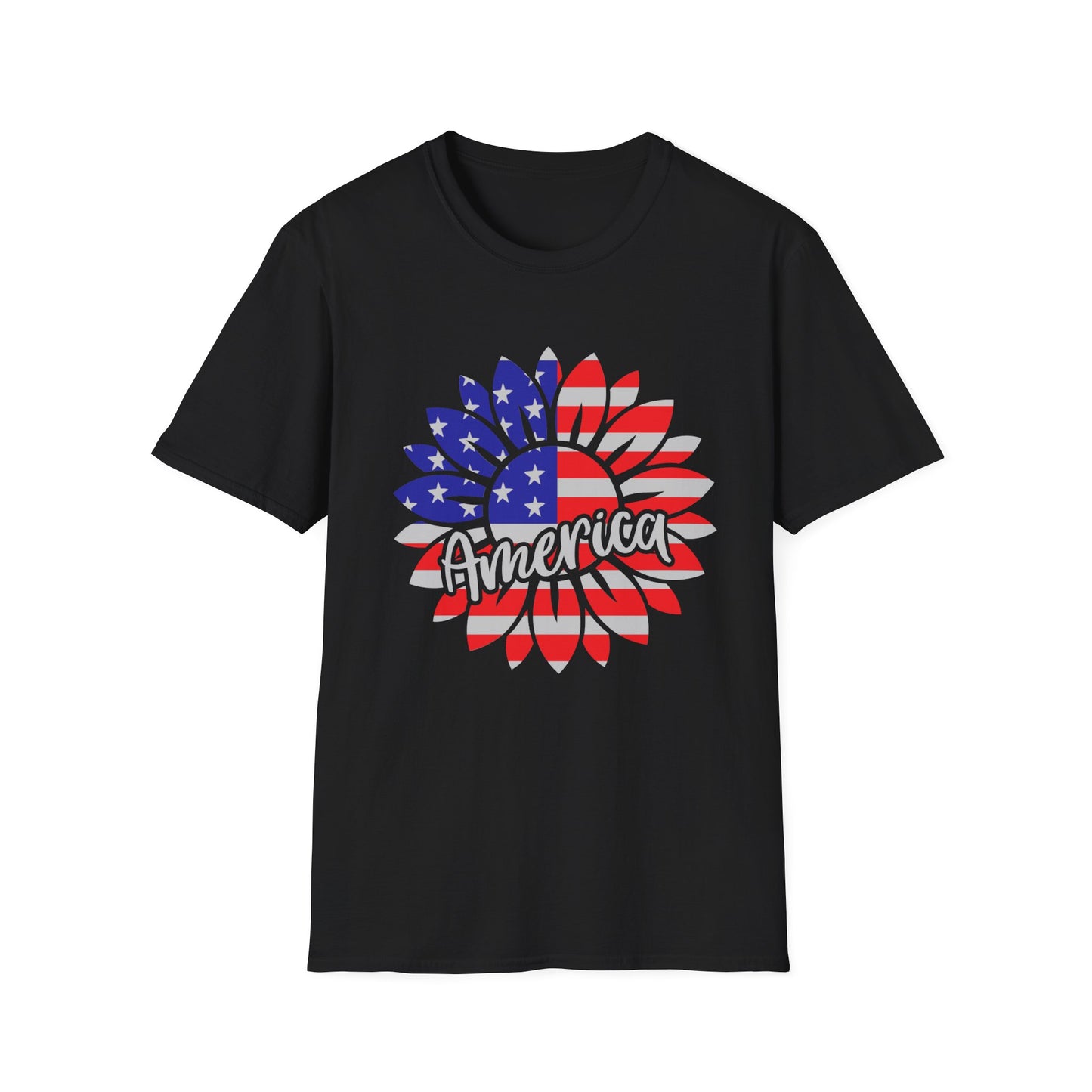 America Sunflower T-Shirt