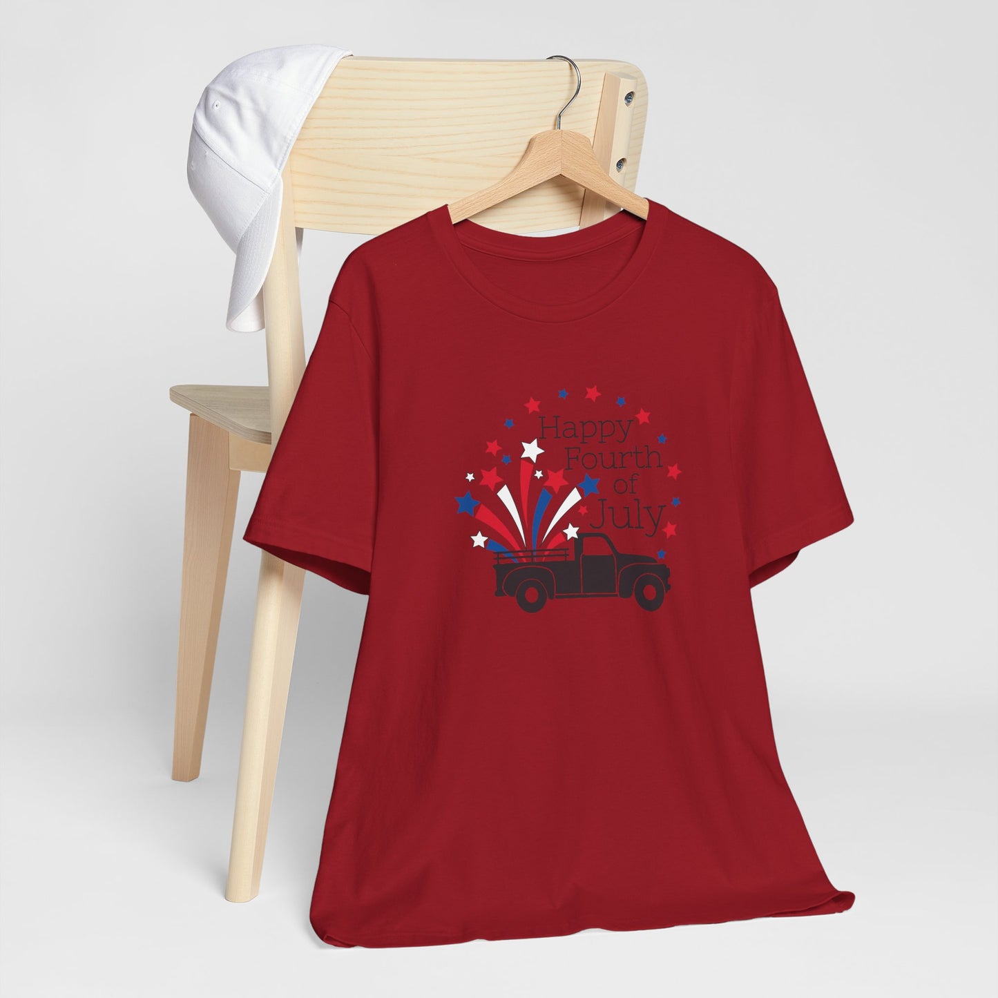 Happy Fourth of July Unisex Jersey Tee