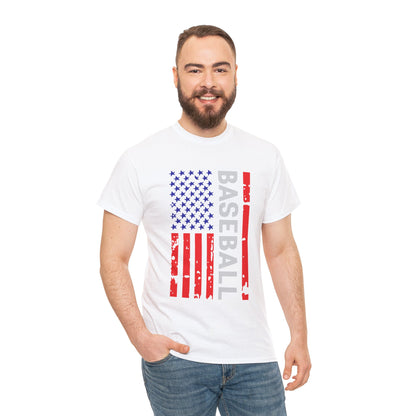 Baseball/Flag T-Shirt