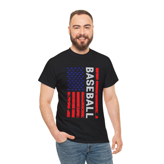 Baseball/Flag T-Shirt