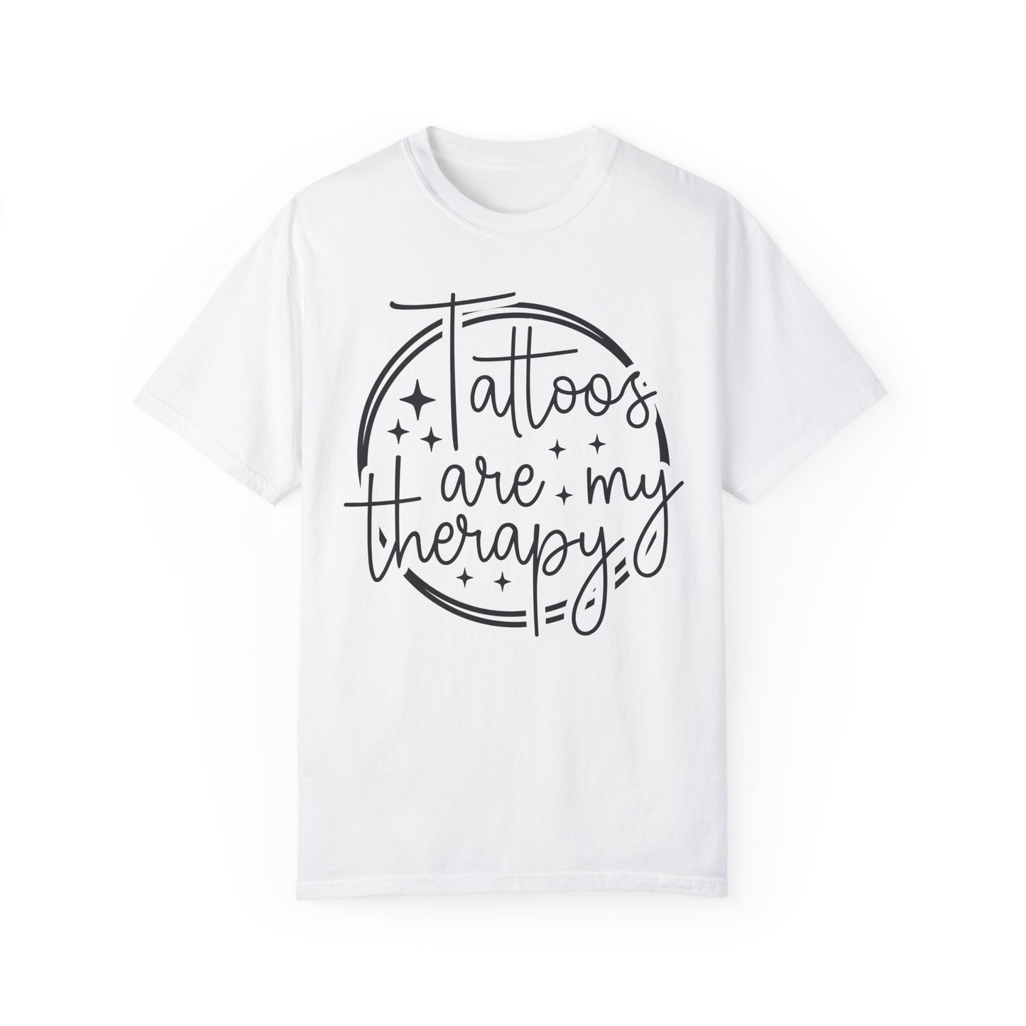 Tattoo Therapy T-Shirt | Garment-Dyed Comfort for Tattoo Lovers