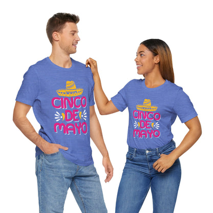 Cinco de Mayo Unisex Jersey Tee - Vibrant Celebration Shirt