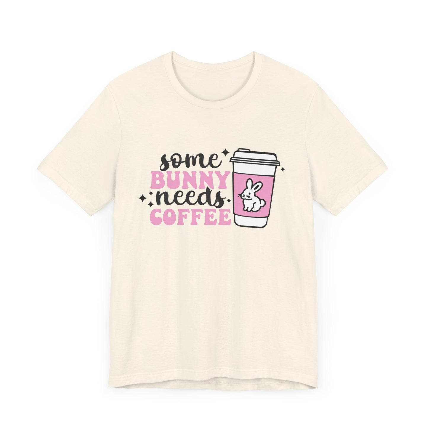 Funny Bunny Coffee Unisex Tee - Perfect Spring Gift