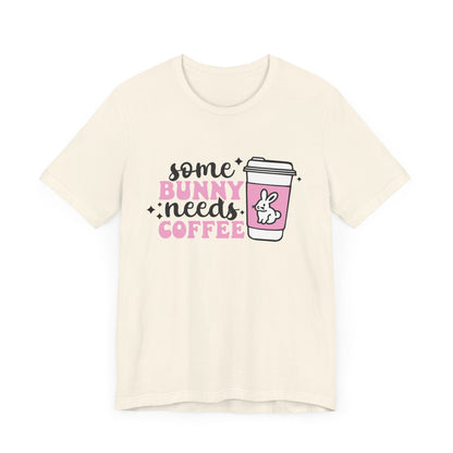Funny Bunny Coffee Unisex Tee - Perfect Spring Gift
