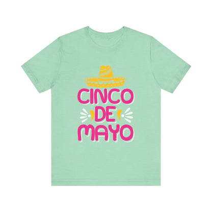 Cinco de Mayo Unisex Jersey Tee - Vibrant Celebration Shirt
