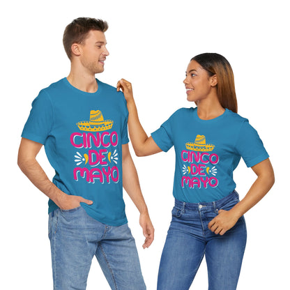 Cinco de Mayo Unisex Jersey Tee - Vibrant Celebration Shirt