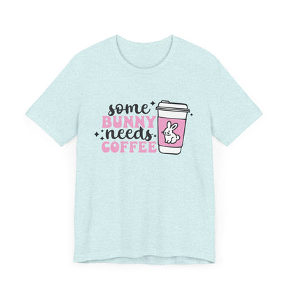 Funny Bunny Coffee Unisex Tee - Perfect Spring Gift