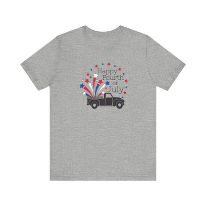 Happy Fourth of July Unisex Jersey Tee