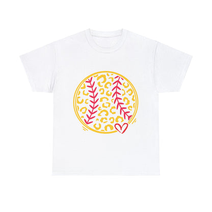 Leopard Softball T-Shirt