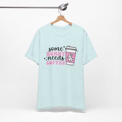 Funny Bunny Coffee Unisex Tee - Perfect Spring Gift