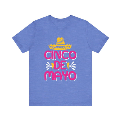 Cinco de Mayo Unisex Jersey Tee - Vibrant Celebration Shirt