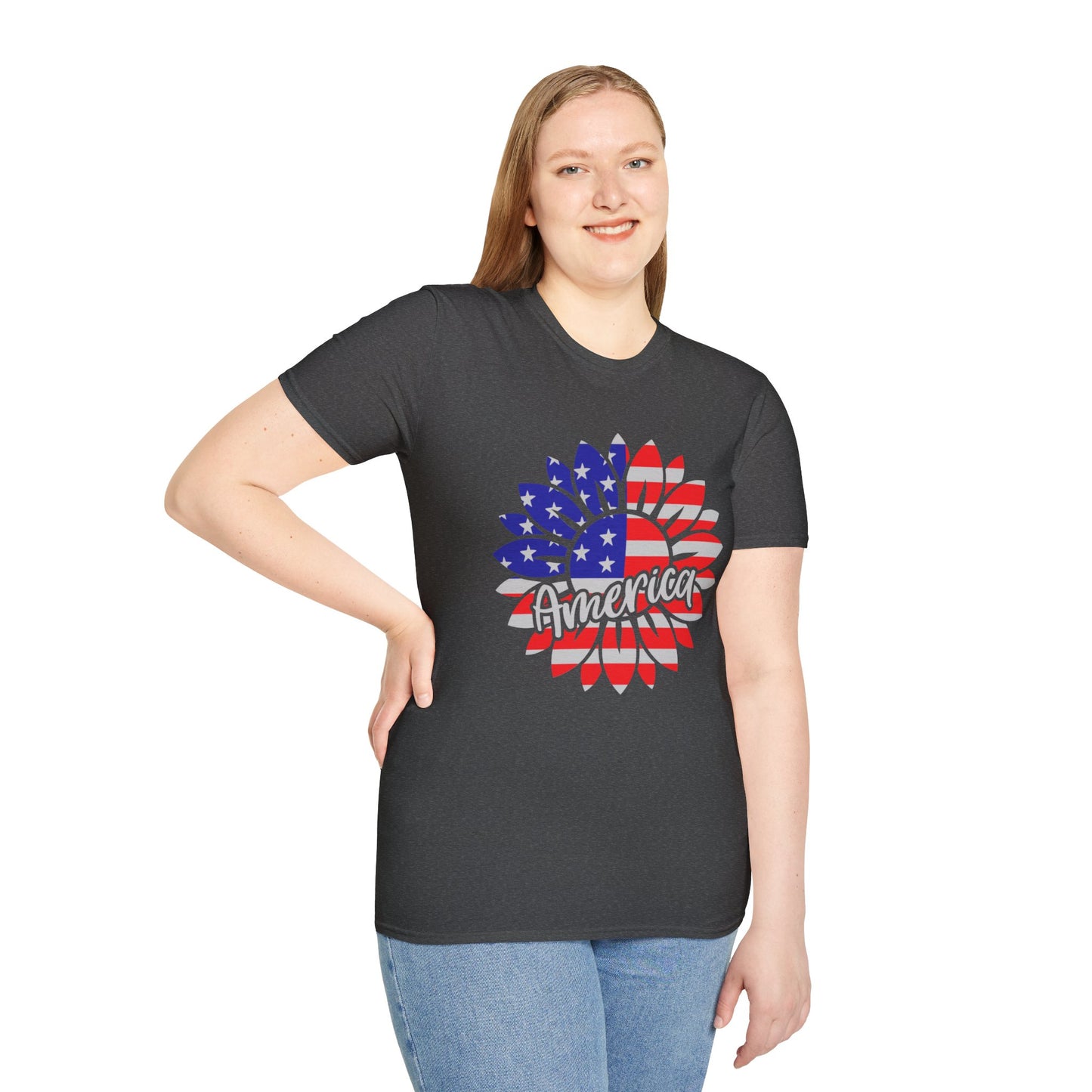 America Sunflower T-Shirt