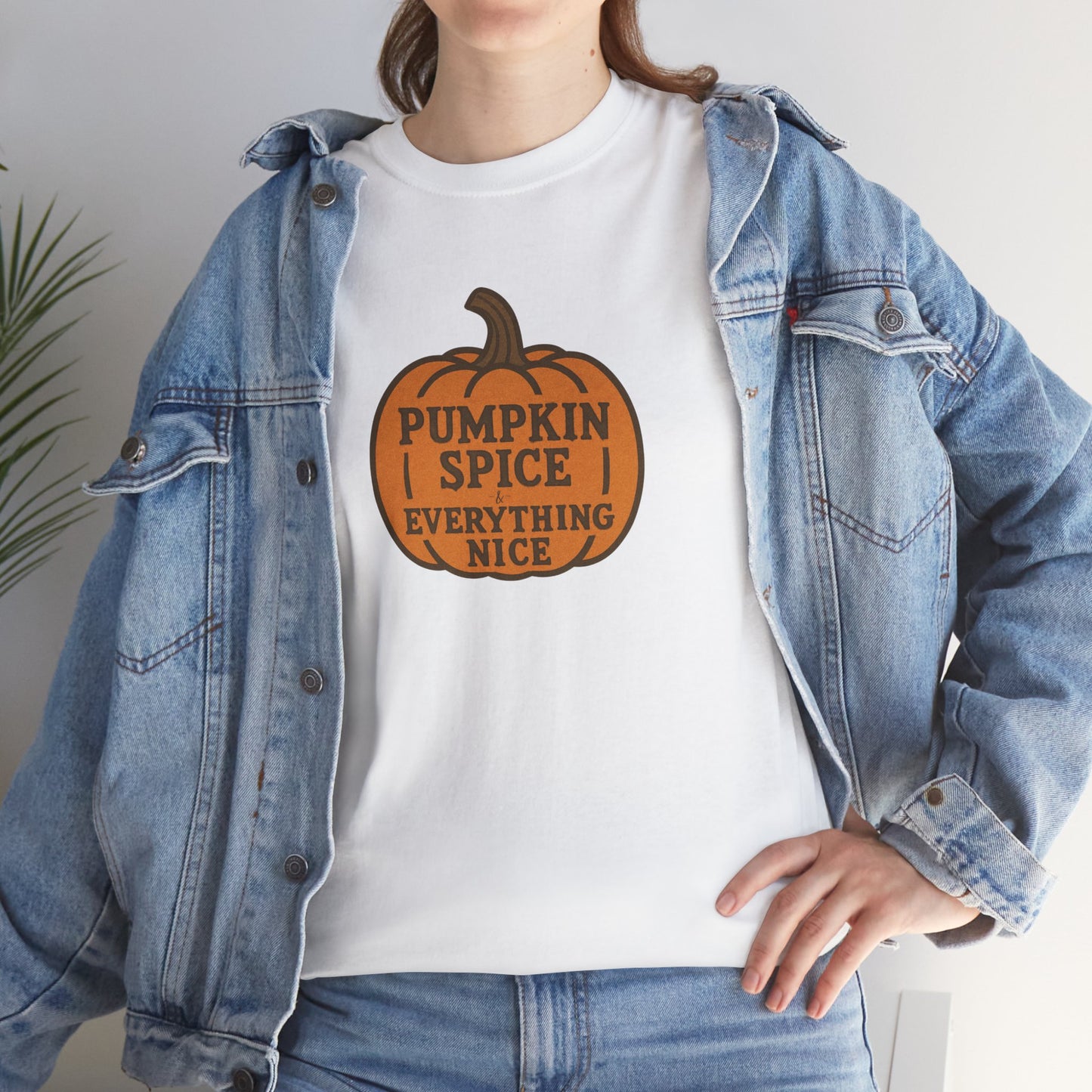 Pumpkin Spice Tee — "Pumpkin Spice Everything Nice" Fall Graphic T-Shirt