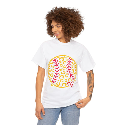 Leopard Softball T-Shirt