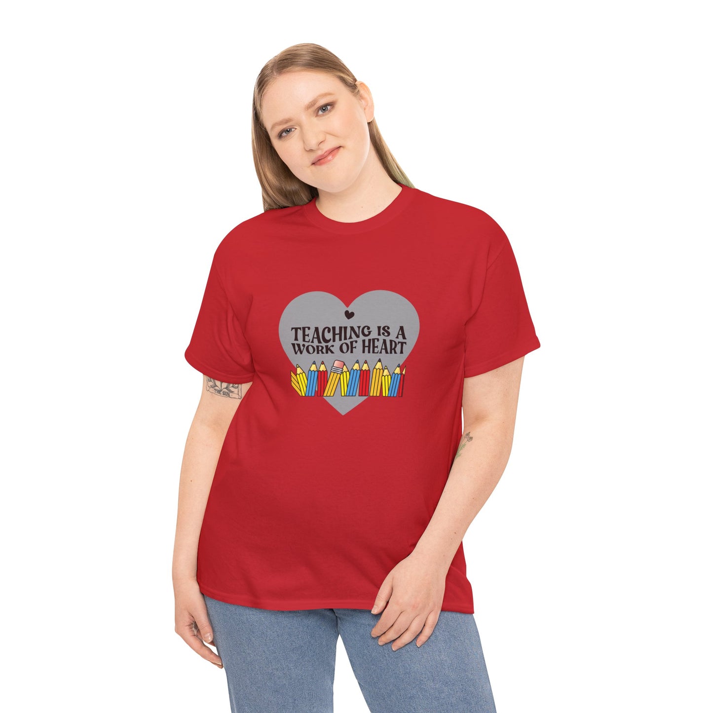 Teaching Is A Work Of Heart T-Shirt