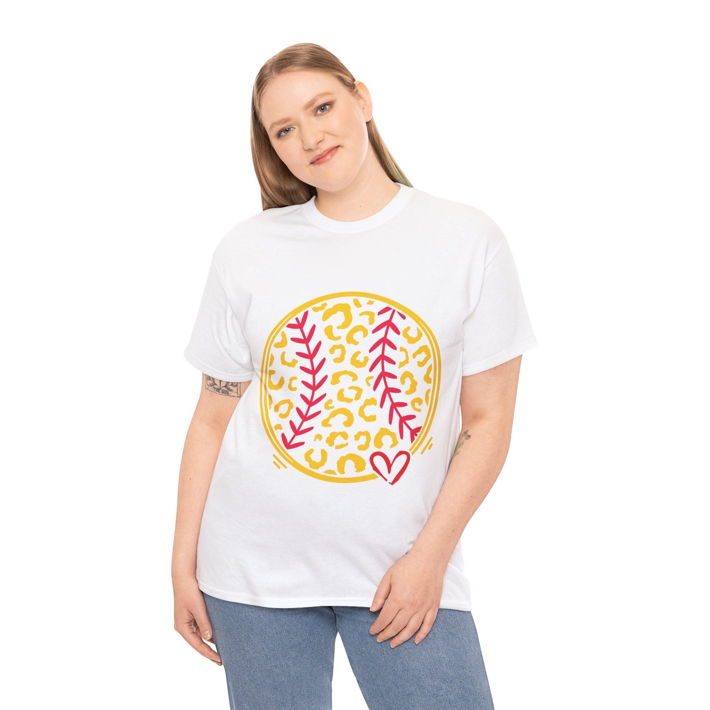 Leopard Softball T-Shirt