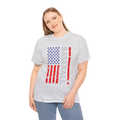 Baseball/Flag T-Shirt