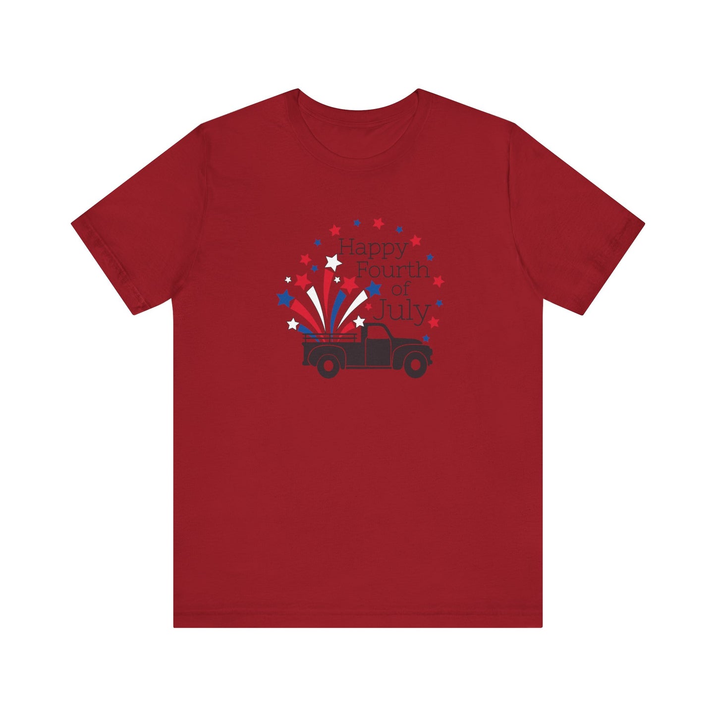 Happy Fourth of July Unisex Jersey Tee