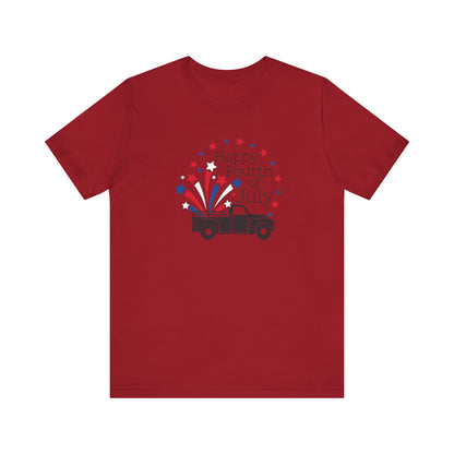 Happy Fourth of July Unisex Jersey Tee