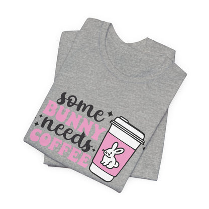 Funny Bunny Coffee Unisex Tee - Perfect Spring Gift