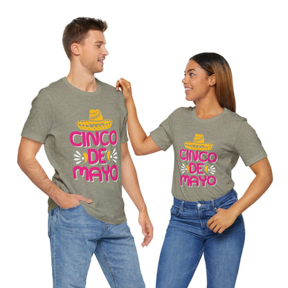 Cinco de Mayo Unisex Jersey Tee - Vibrant Celebration Shirt