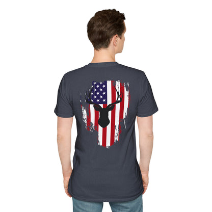 American Flag/ Deer Hunting T-Shirt