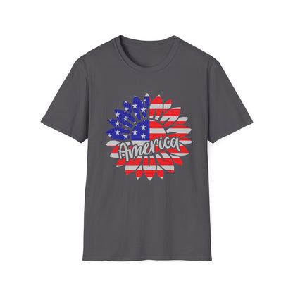 America Sunflower T-Shirt