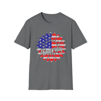 America Sunflower T-Shirt