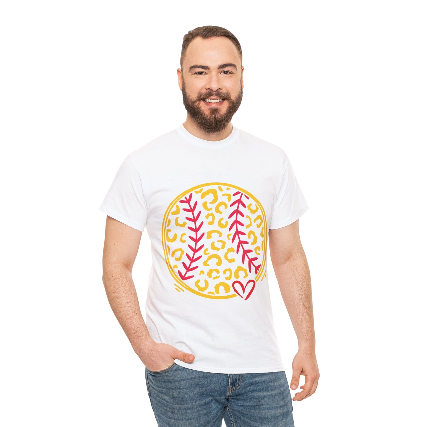 Leopard Softball T-Shirt