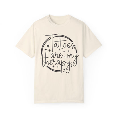 Tattoo Therapy T-Shirt | Garment-Dyed Comfort for Tattoo Lovers