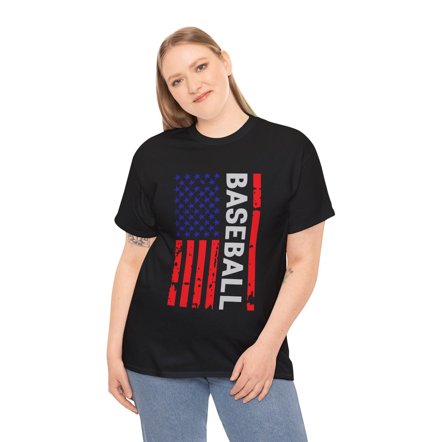 Baseball/Flag T-Shirt