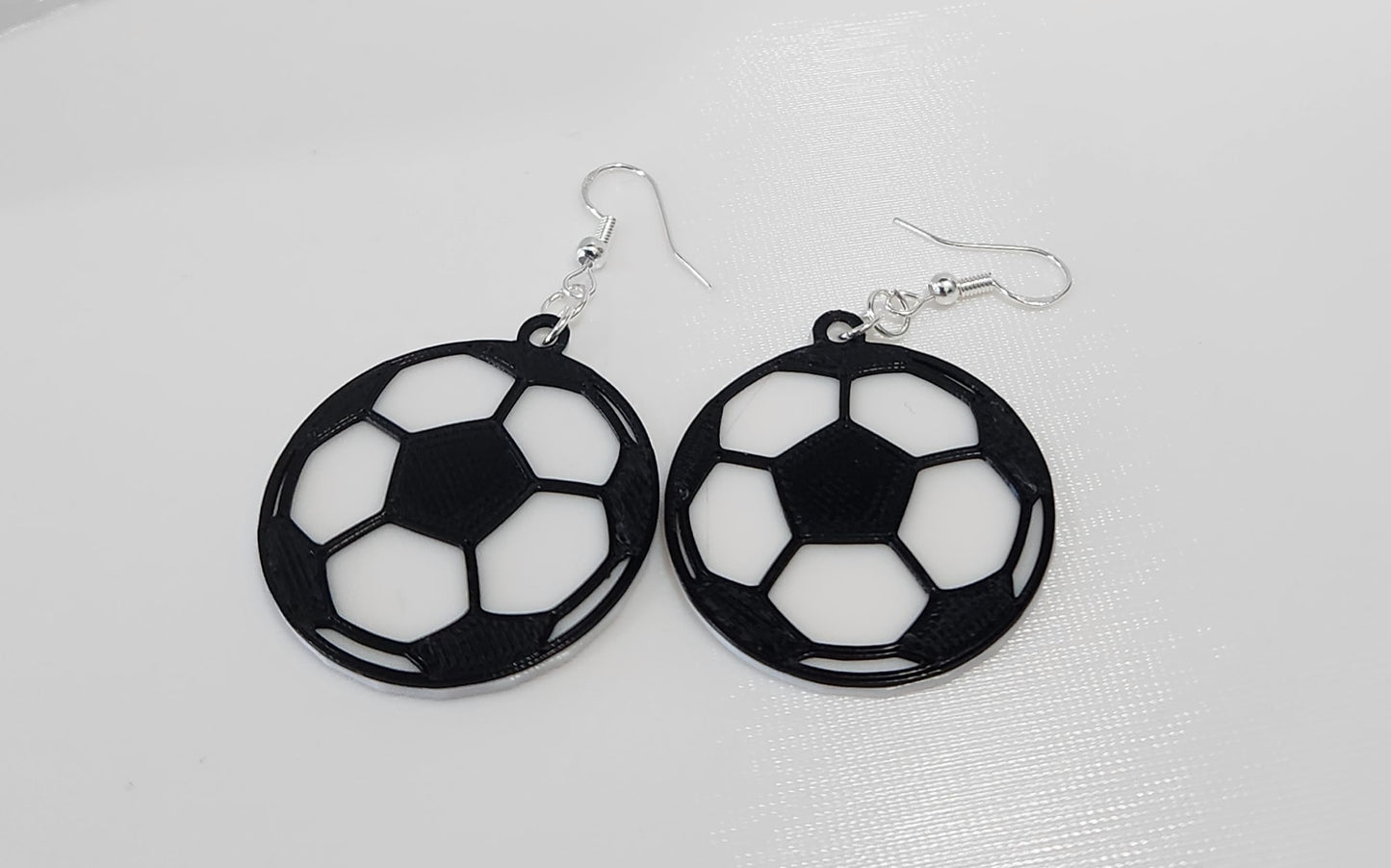 Soccer Ball Earrings