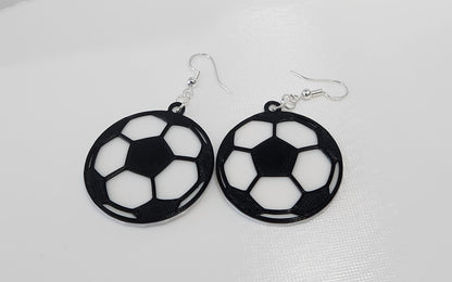 Soccer Ball Earrings