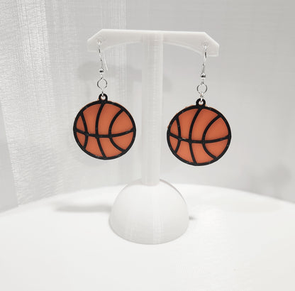 Basketball Earrings