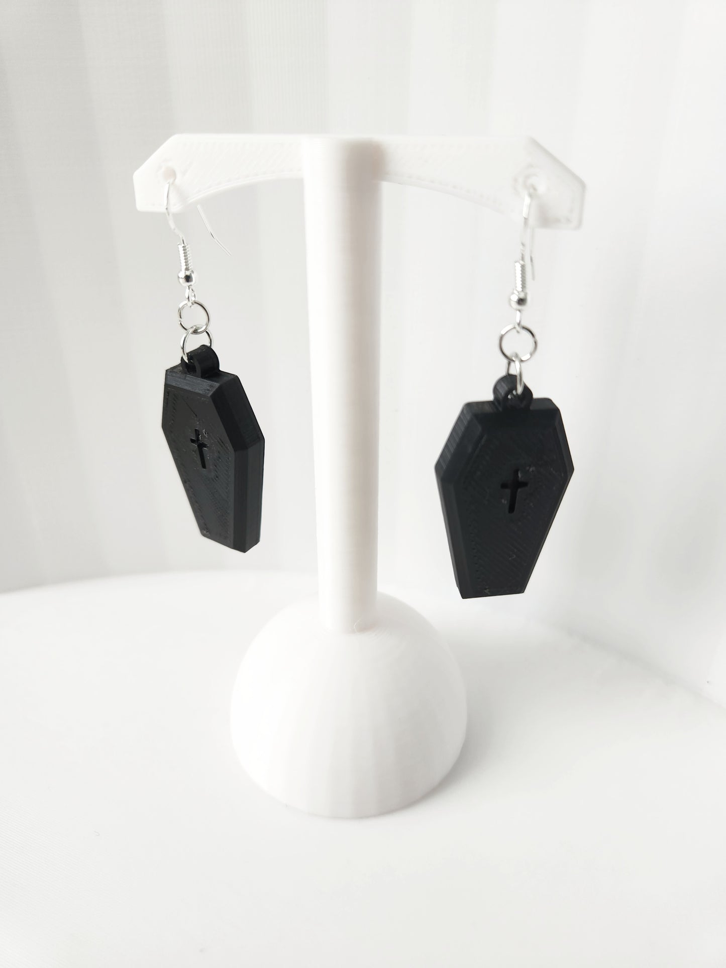 Coffin Halloween Earrings!