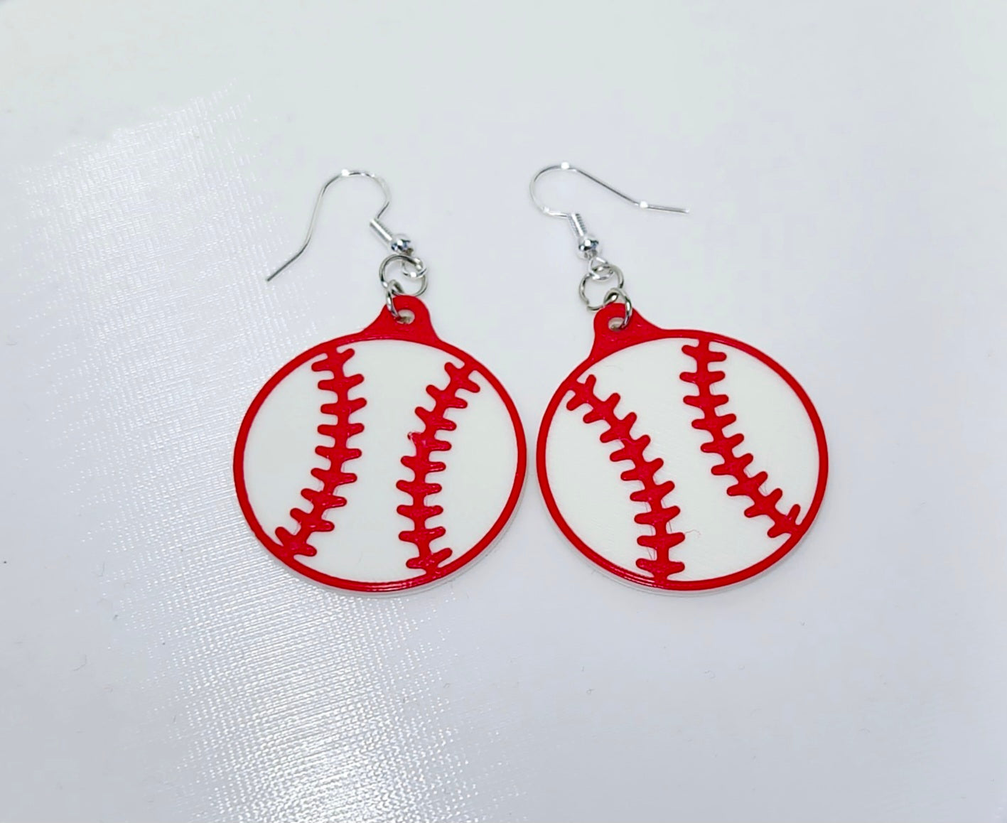 Baseball Earrings