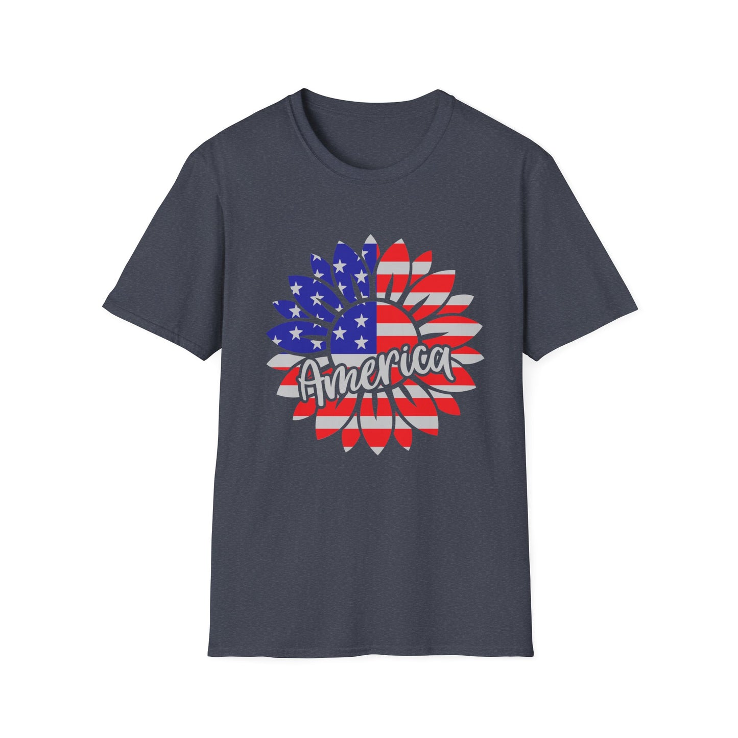 America Sunflower T-Shirt