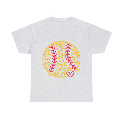 Leopard Softball T-Shirt