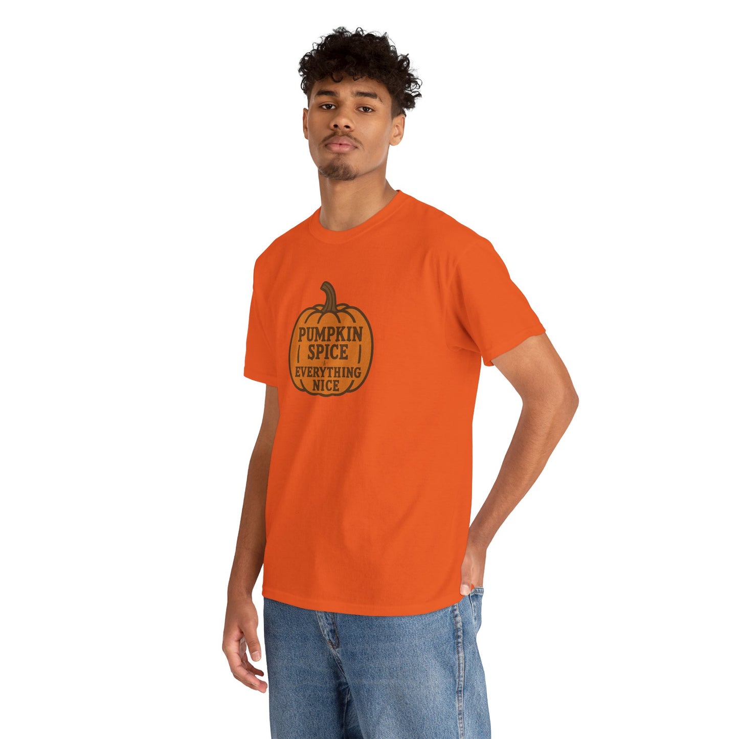 Pumpkin Spice Tee — "Pumpkin Spice Everything Nice" Fall Graphic T-Shirt