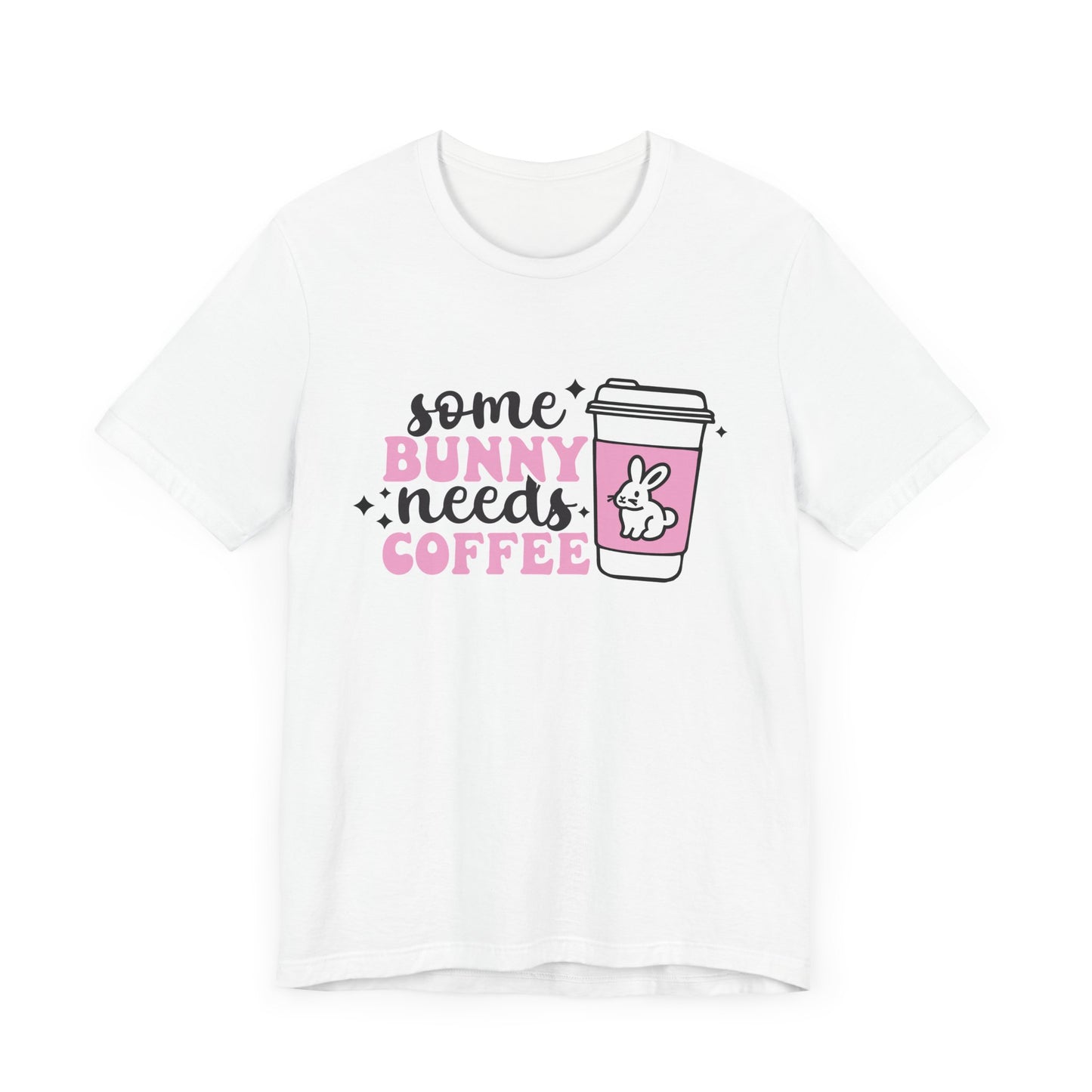 Funny Bunny Coffee Unisex Tee - Perfect Spring Gift