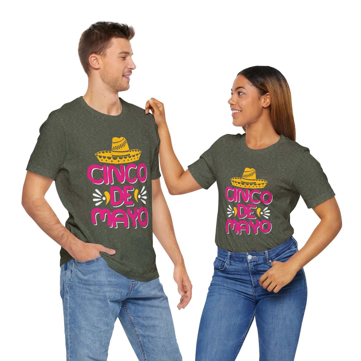 Cinco de Mayo Unisex Jersey Tee - Vibrant Celebration Shirt