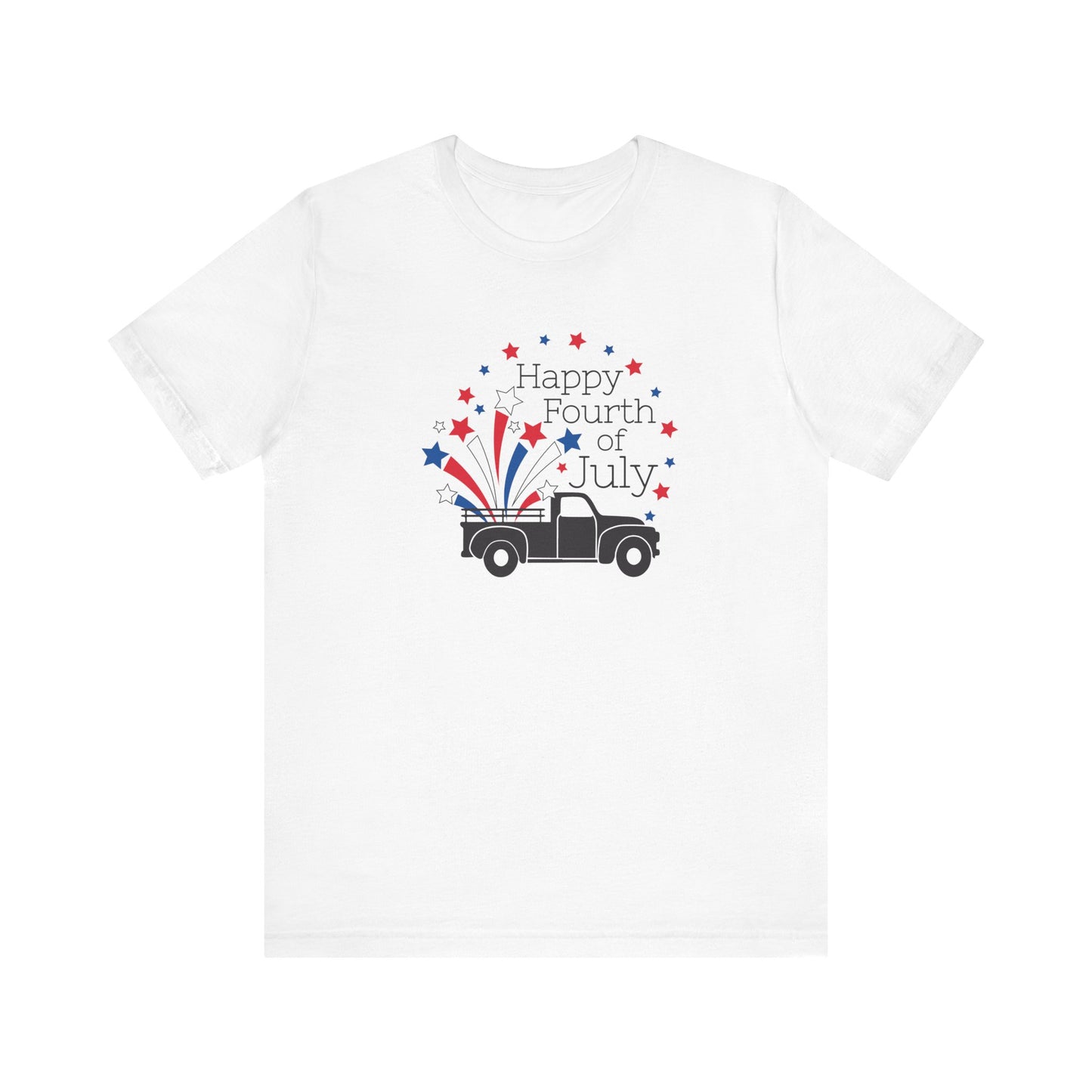 Happy Fourth of July Unisex Jersey Tee
