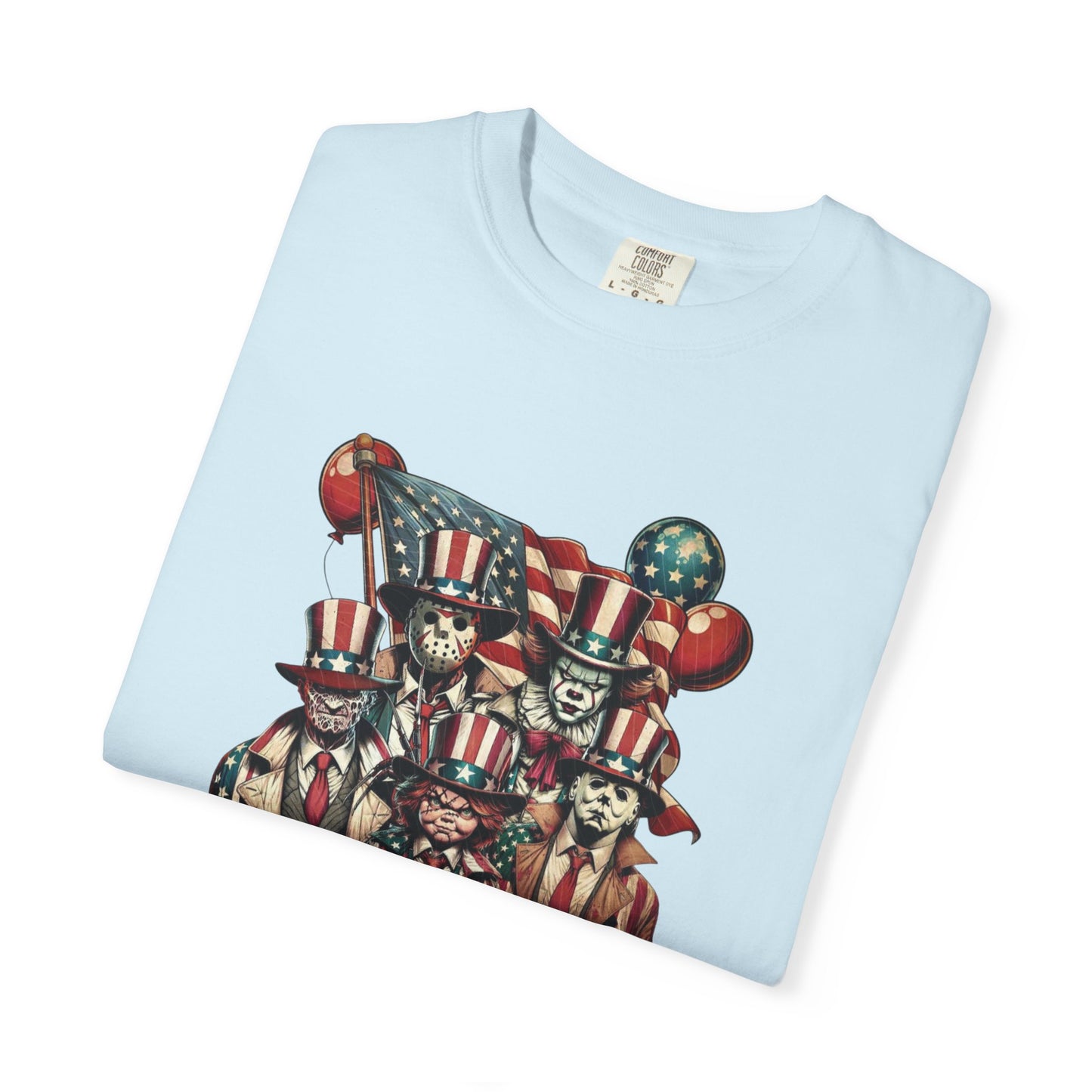 "Killing It"- Halloween, Patriotic Graphic Tee for Celebrating Independence Day, Unisex Casual Shirt, Vintage Style T-shirt, 4th of July Outfit, Gift for [...]