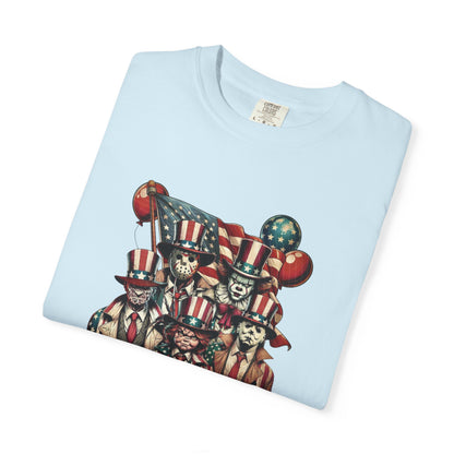 "Killing It"- Halloween, Patriotic Graphic Tee for Celebrating Independence Day, Unisex Casual Shirt, Vintage Style T-shirt, 4th of July Outfit, Gift for [...]